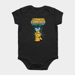 By Your Powers Combined Baby Bodysuit